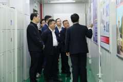宜春市电子信息产业链招商小分队莅临星空体育APP官方入口-星空(中国)参观调研
